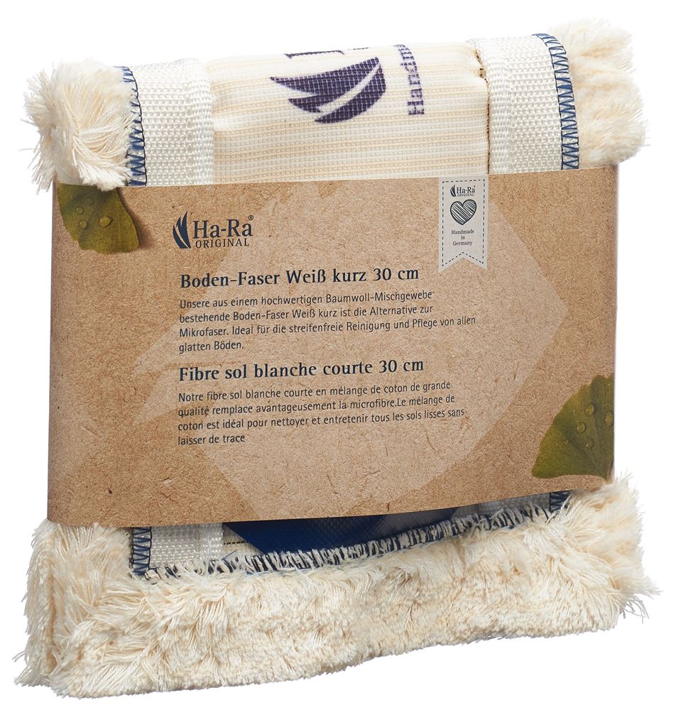 HA-RA Boden-Faser 30cm Weiss Kurz | Sol Blanc Court