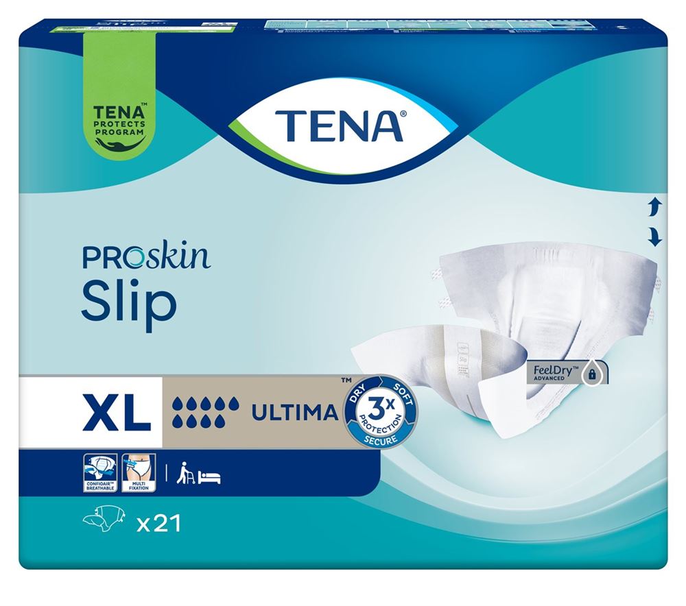 TENA Slip Ultima XL NSW Protections 21 pièces | Protection XL