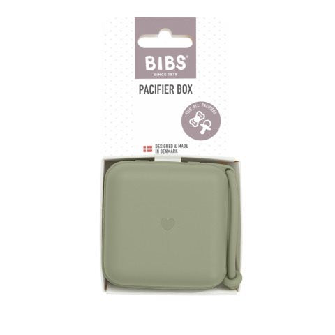 BIBS Boîte Sucette Sage | Rangement Bébé