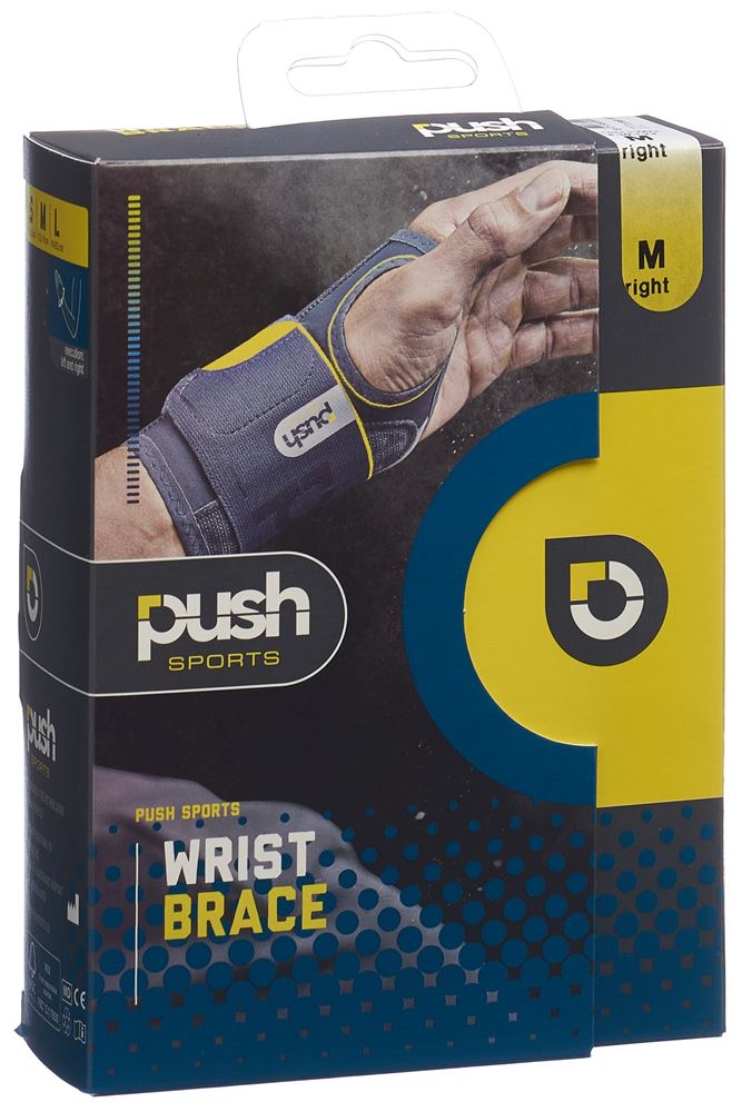 PUSH SPORTS Handgelenkbandage M Droite | Support