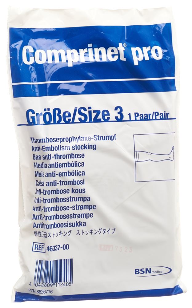 COMPRINET PRO Thrombo A-G Gr3 norm | 1 Paire