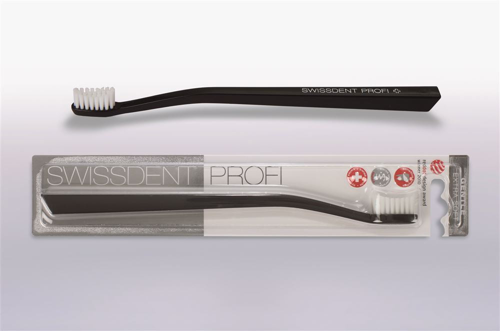 SWISSDENT Gentle Brosse à dents | Noir extra soft
