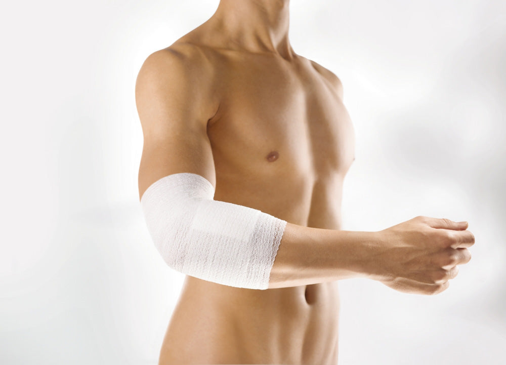 MOLLELAST Fixierbinde 8cmx4m Sans latex | Maintien