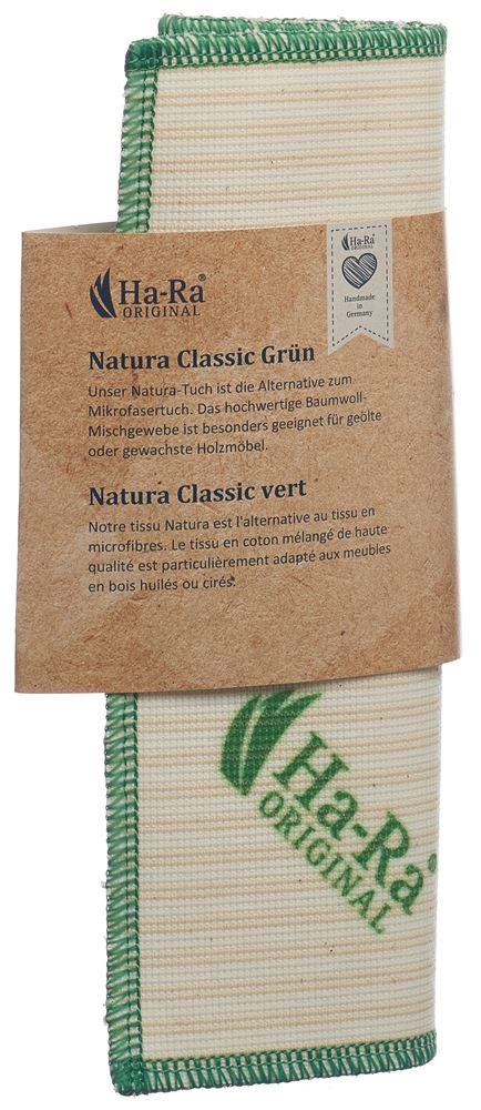 HA-RA Tissu Classic Vert | Nettoyage Écologique