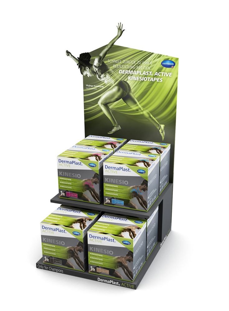 DERMAPLAST Active Kinesiotape Display 8 pièces | Sport