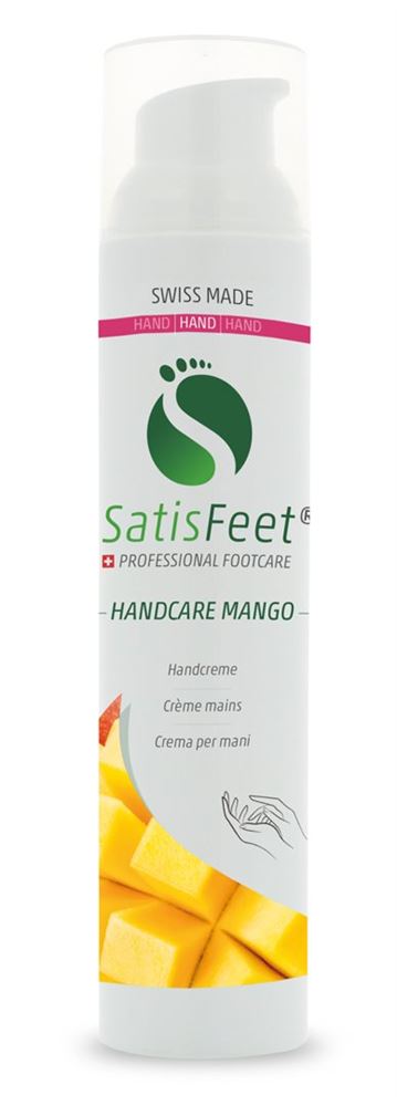 SATISFEET Handcreme Ex Mango Airless 100ml | Hydratation intense