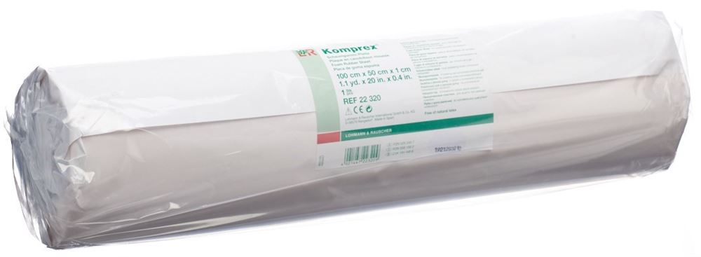 KOMPREX Plaque Mousse 1cm 50x100cm | Support