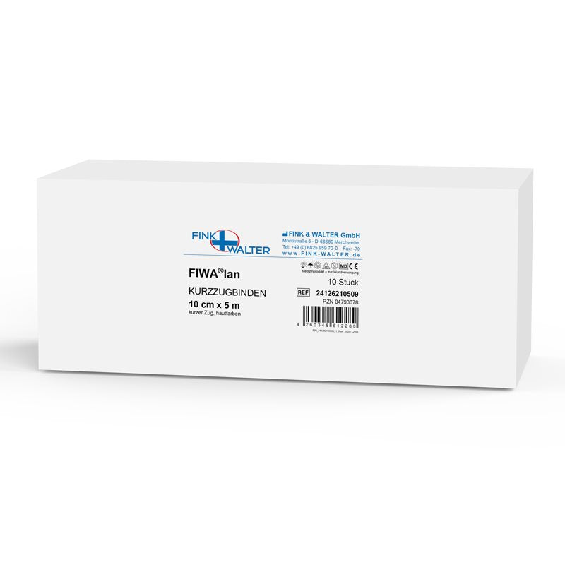 FIWA Lan Kompressionsbinden 10cmx5m 10 Pièces | Compression