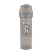 TWISTSHAKE Biberon Anti-Colique 330ml Gris Pastel | Anti-Colique