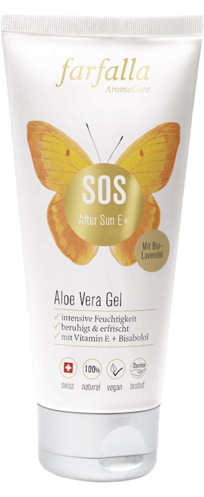 FARFALLA Gel Après-Soleil Aloe Vera 100ml | Apaisement & Hydratation
