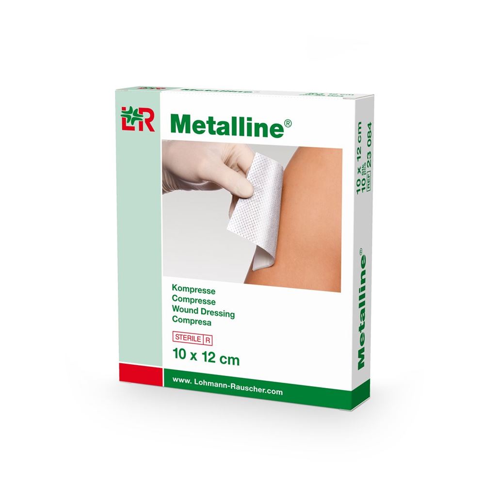 METALLINE Compresses 10x12cm Stériles 10 pièces | Soins