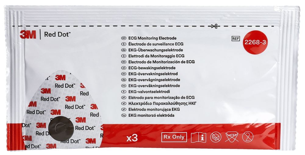 3M RED DOT Électrodes ECG Bébé | 600 pièces