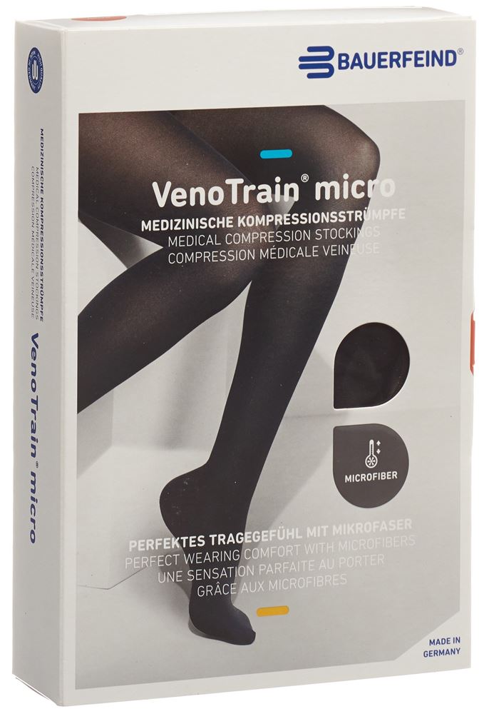 BAUERFEIND VT Micro KKL2 ATU XL pl gF sch Bas de contention XL | Compression