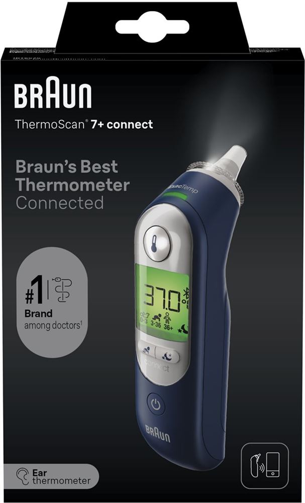 BRAUN ThermoScan 7+ IRT 6575 Connect Thermomètre | Connecté