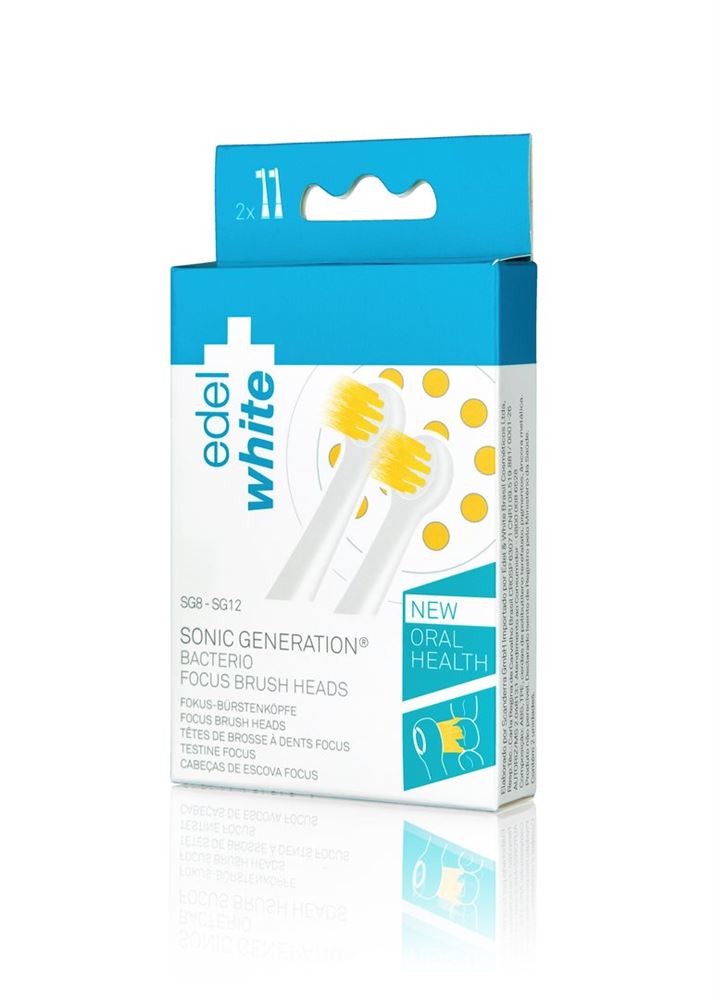 EDEL+WHITE Sonic Focus Brossettes Duo G8+ 2 pièces