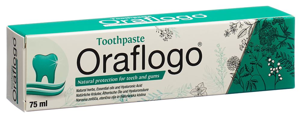 ORAFLOGO Dentifrice 75ml | Haleine Fraîche