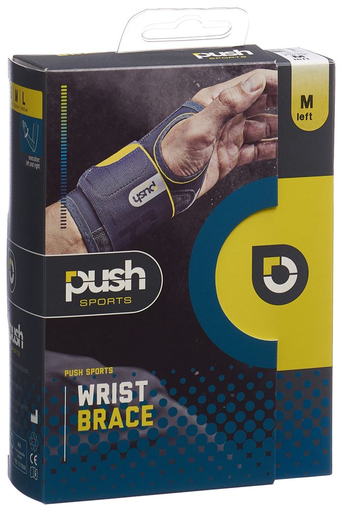PUSH SPORTS Handgelenkbandage M Gauche | Support