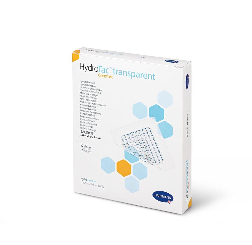 HYDROTAC Transp Comfort 12.5x12.5cm | 10 pièces