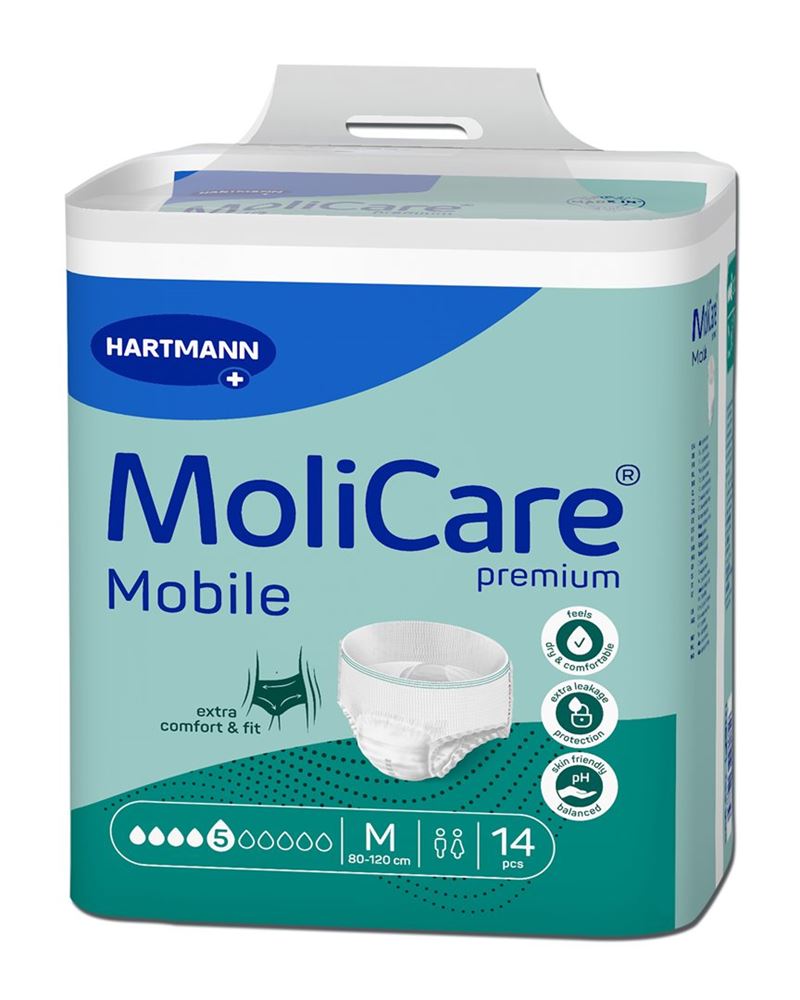 MOLICARE Mobile 5 M Protections 14 pièces | Maintien