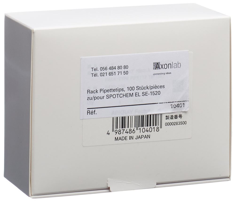 SPOTCHEM Pipettes roses 100 pièces | Pour EL SE1520