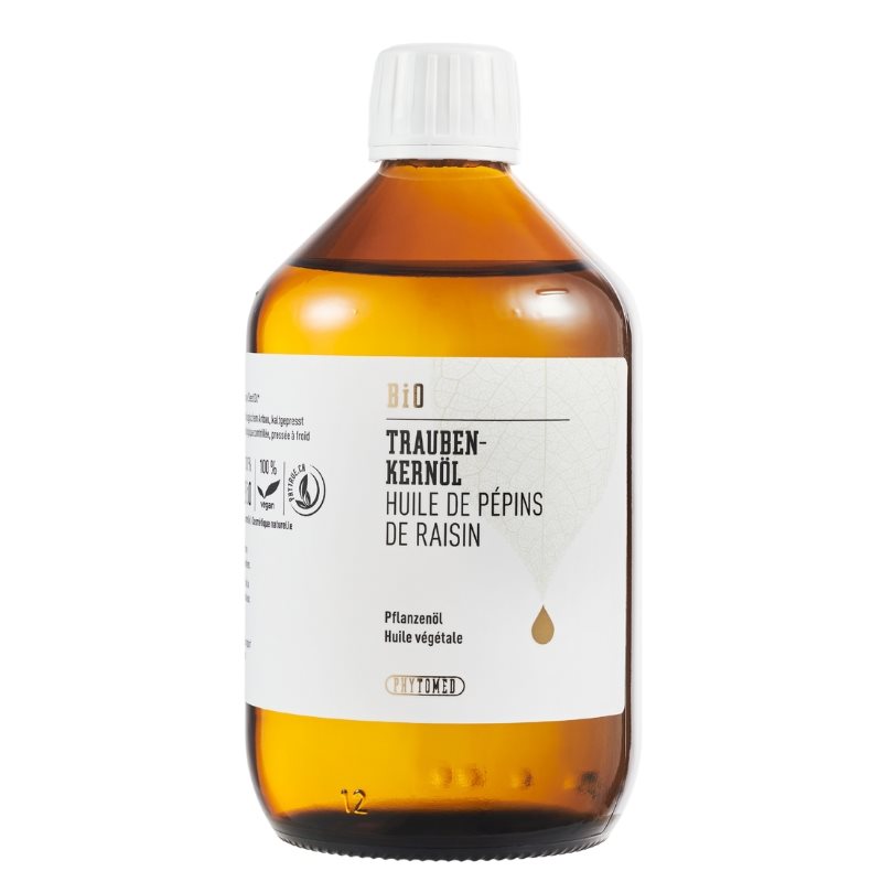 PHYTOMED Traubenkern Huile Bio 500ml | Nourrissant
