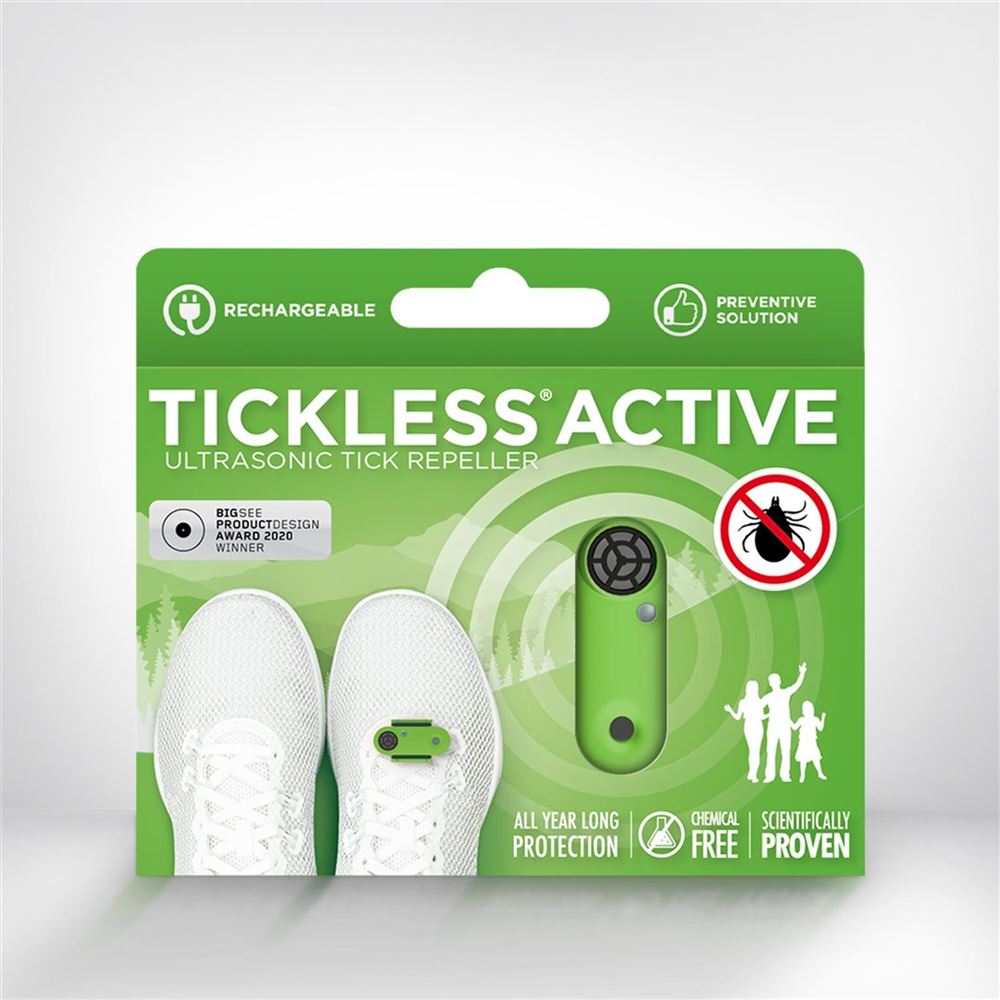 TICKLESS Anti-Tiques Active Vert | Protection