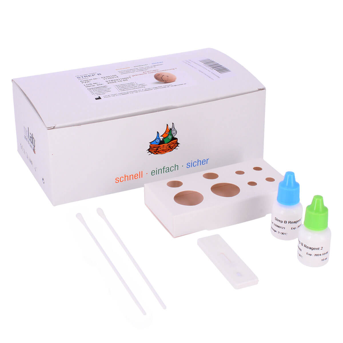 Test rapide MöLab pour la détection des streptocoques B - Diagnostic fiable