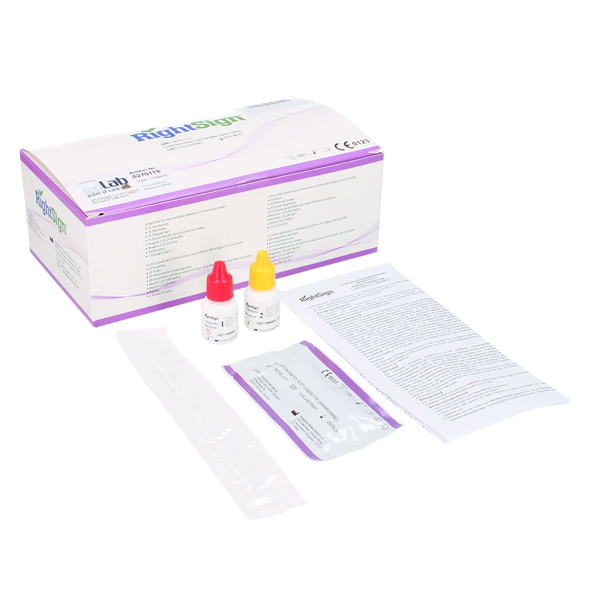 Test de la Chlamydia RightSign - Détection Rapide des Antigènes