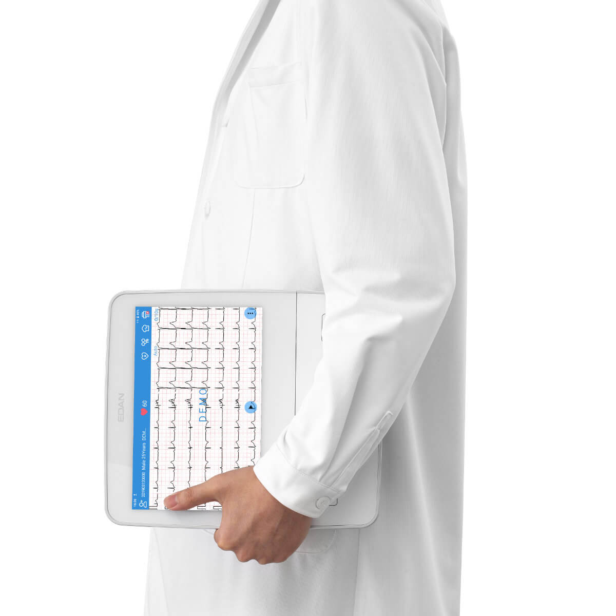 Électrocardiographe Portable EDAN ECG 12 pistes SE-1201 Pro