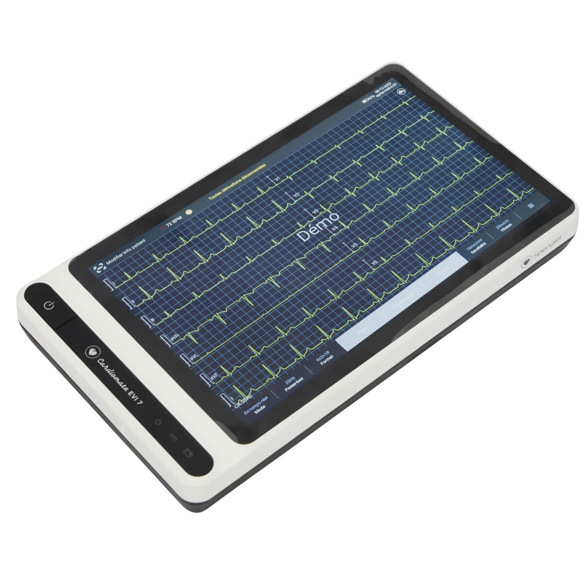 Tablette ECG Cardiomate EVI 7 - Portable et Performante