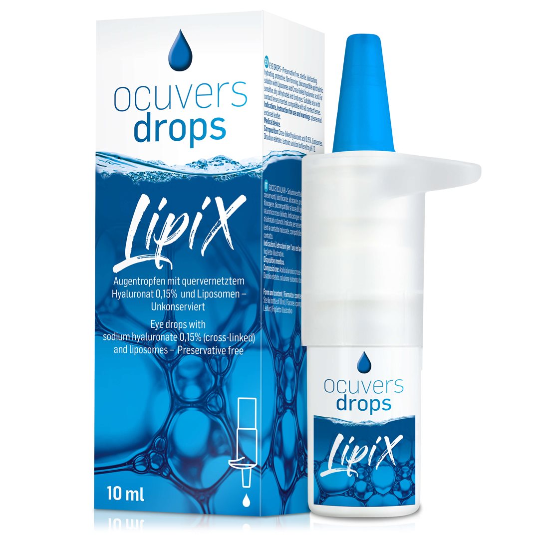 OCUVERS Lipix Drops 10ml | Hydratation