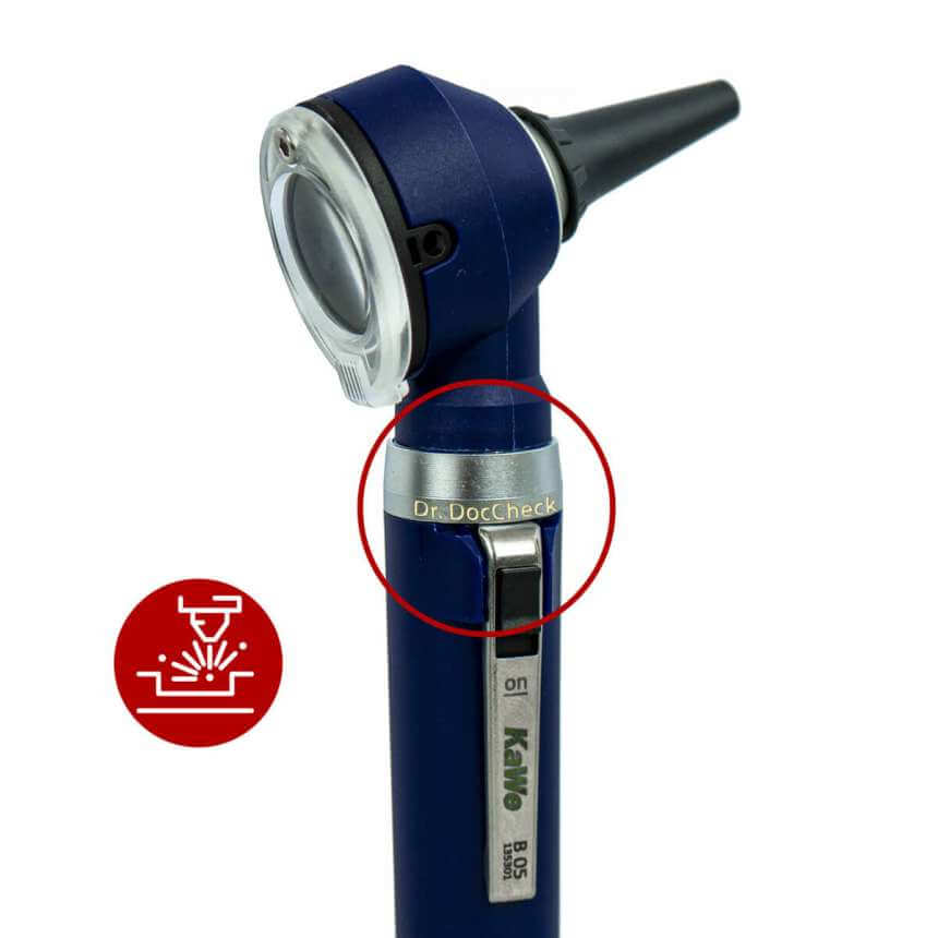 KaWe Piccolight F.O. LED Otoscope - Éclairage LED puissante et compacte