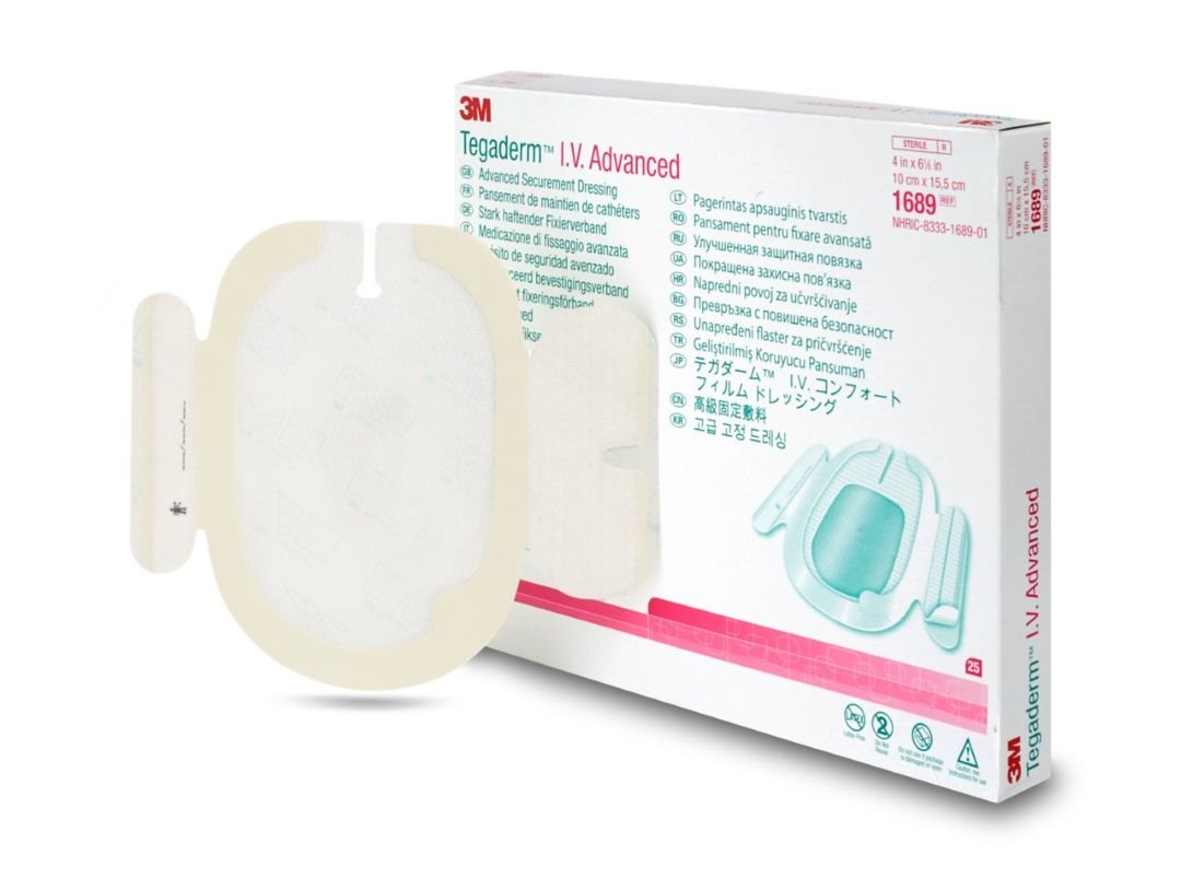 3M TEGADERM IV Advanced Pansement 10x15.5cm | 25 pièces