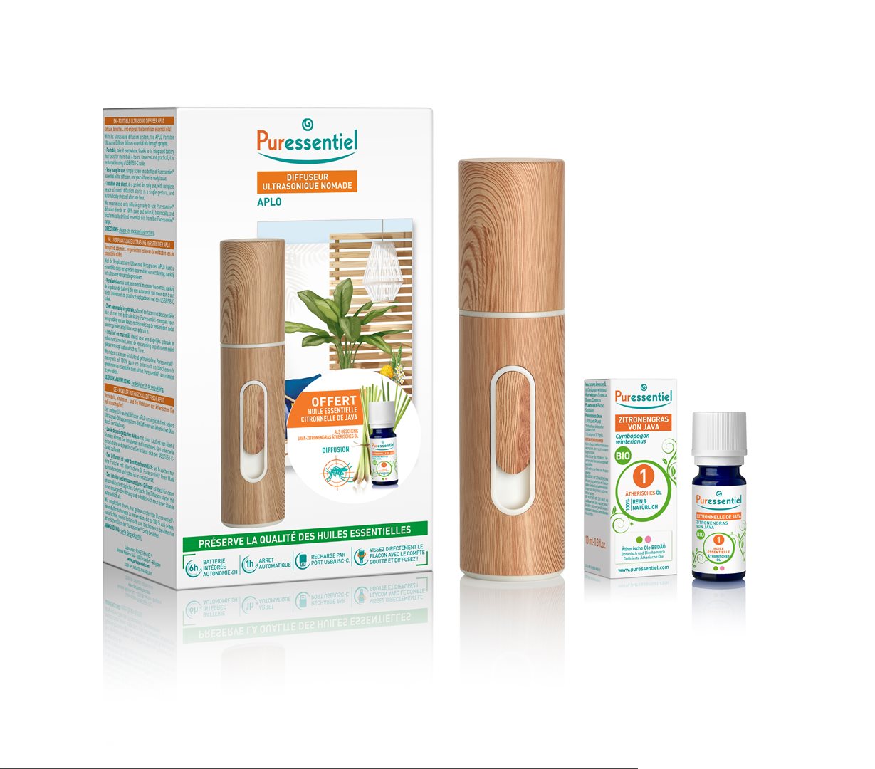 PURESSENTIEL Anti-Pique Citronnelle 50ml | Anti-moustiques