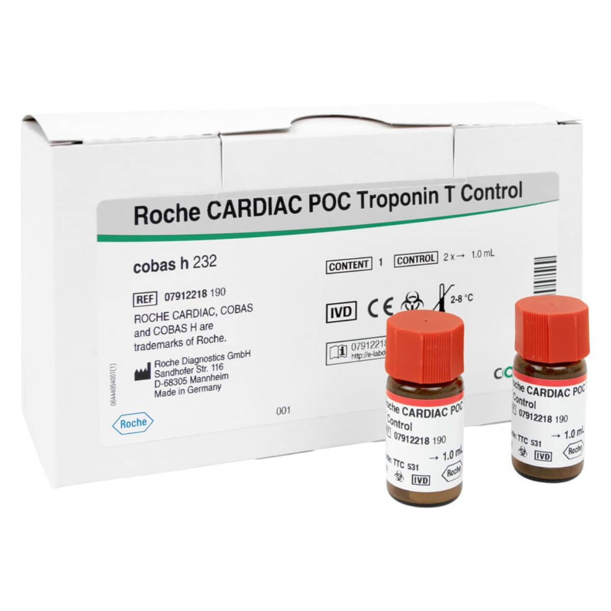 Solutions de contrôle CARDIAC Control pour cobas h 232 - Assurez des Mesures Fiables