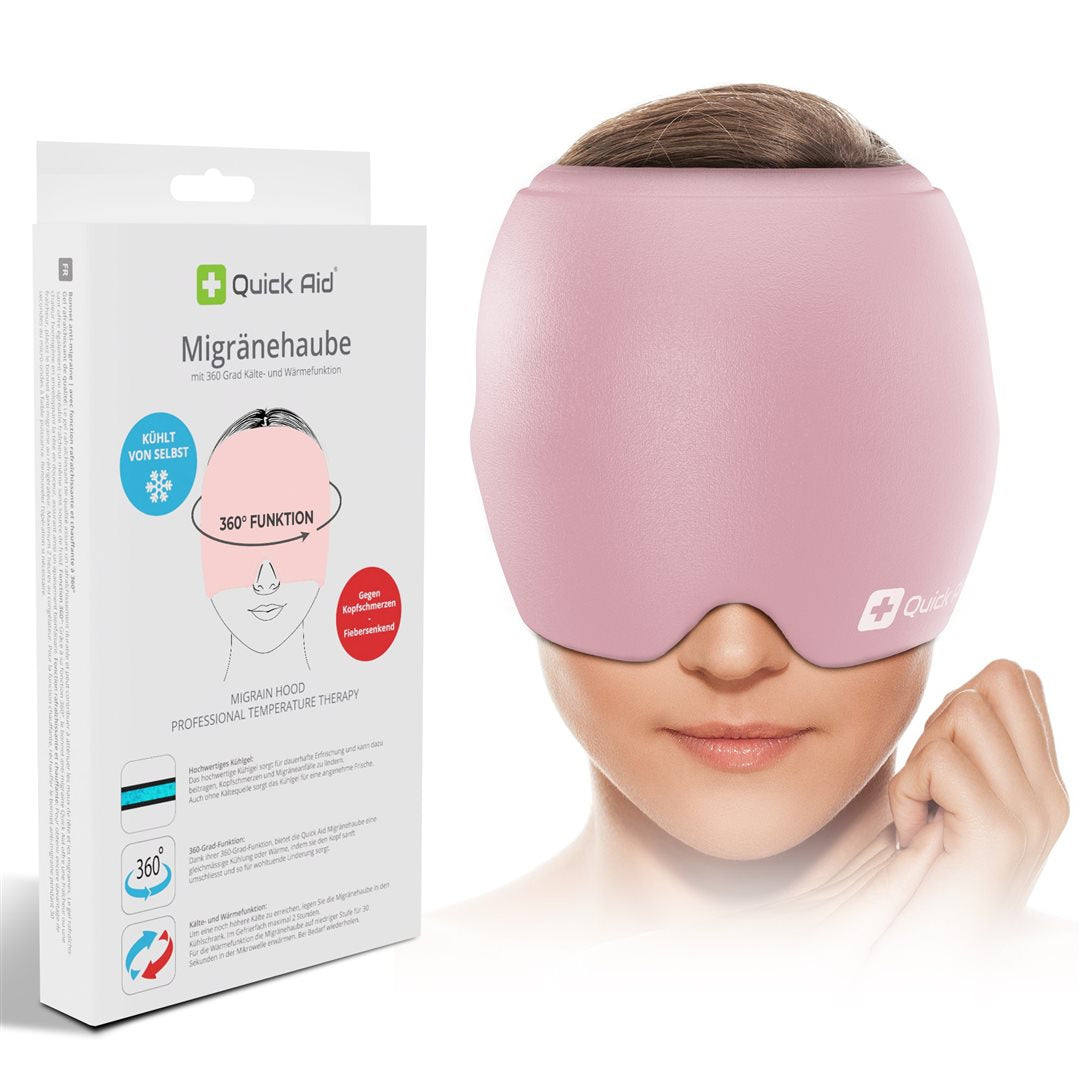 QUICK AID Migraine Bonnet | Rafraîchissant 360°