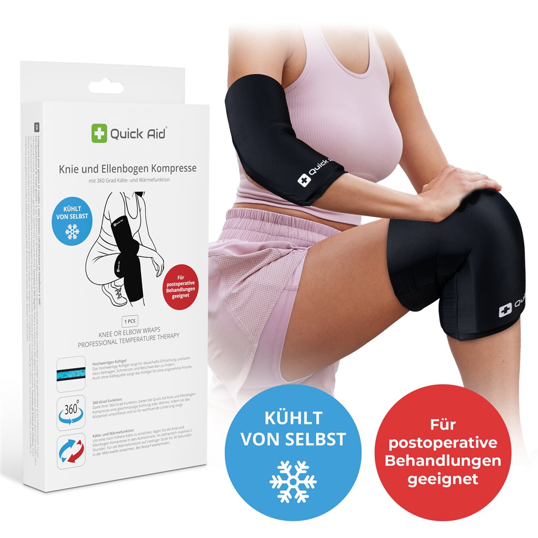QUICK AID Compresse Genou/Coude M | Thermothérapie