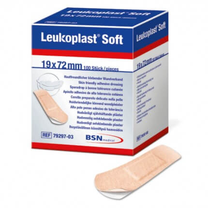 Sparadraps Leukoplast Soft - Bandes Autoadhésives Hygiéniques