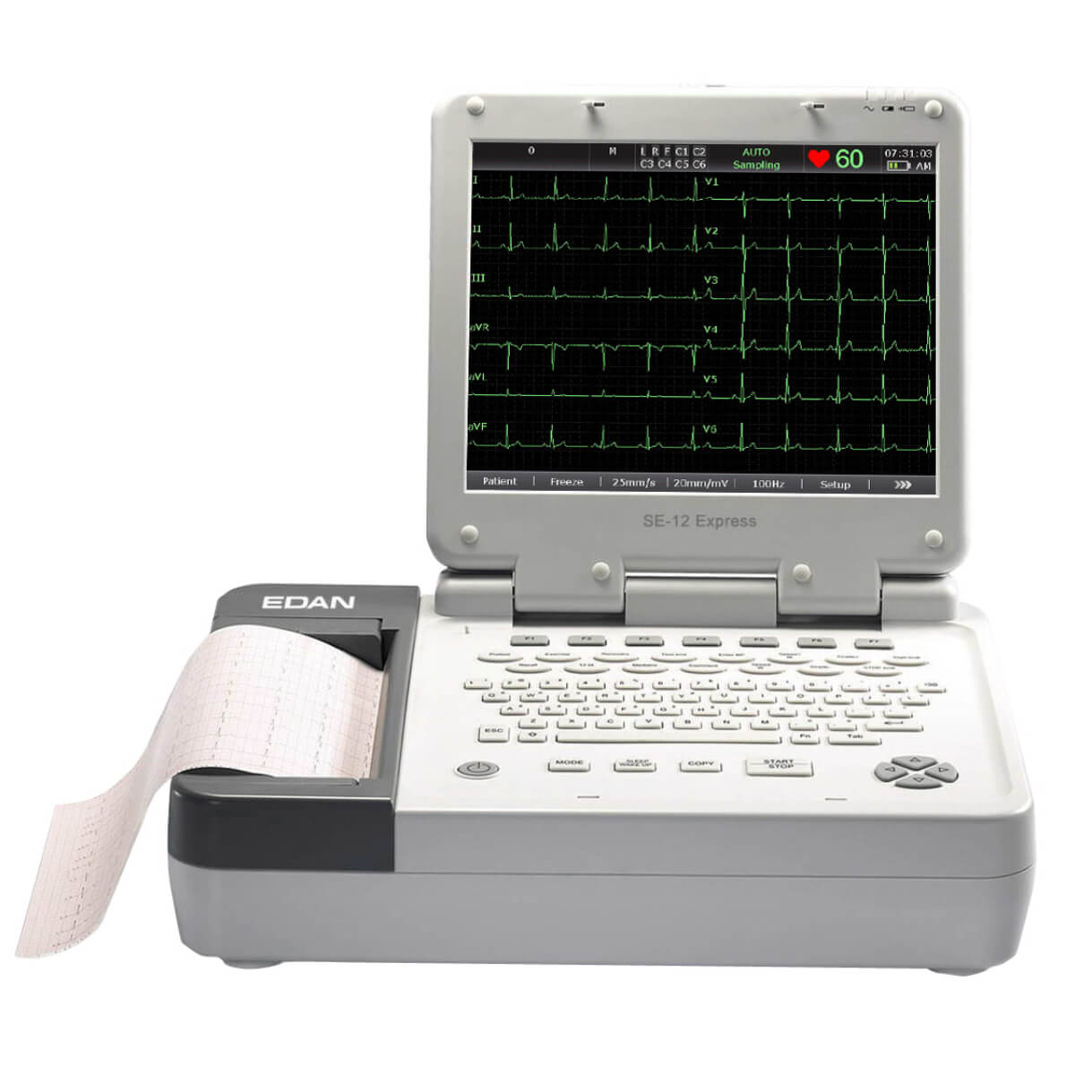 Électrocardiographe SE-12 Express de Edan pour Diagnostic Médical