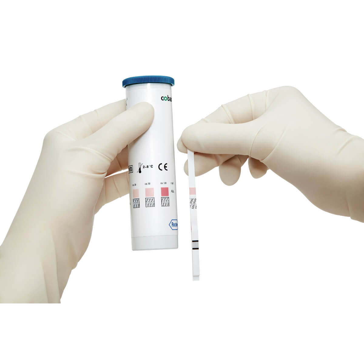Bandelettes de Test Urinaire Micral de Roche - Détection Précoce de la Microalbuminurie