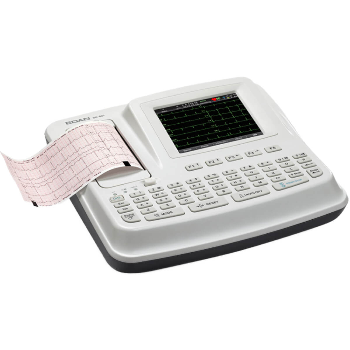 Électrocardiographe SE-601 B à 6 canaux avec imprimante intégrée