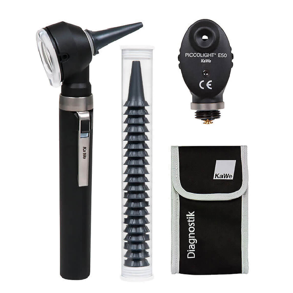 Kit complet KaWe avec otoscope et ophtalmoscope Piccolight