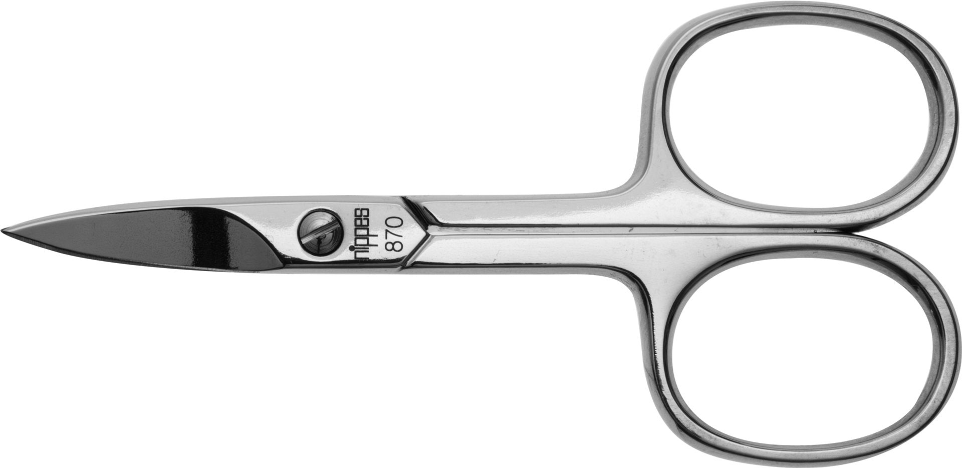 NIPPES Ciseaux Ongles GAUCHERS 9cm Nickelés | Coupe Précise