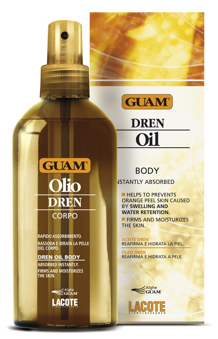 GUAM Huile Drenante Corps Raffermissante 200 ml