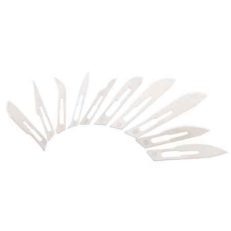 Manche de bistouri en métal n°3 pour lames jetables, acier de qualité