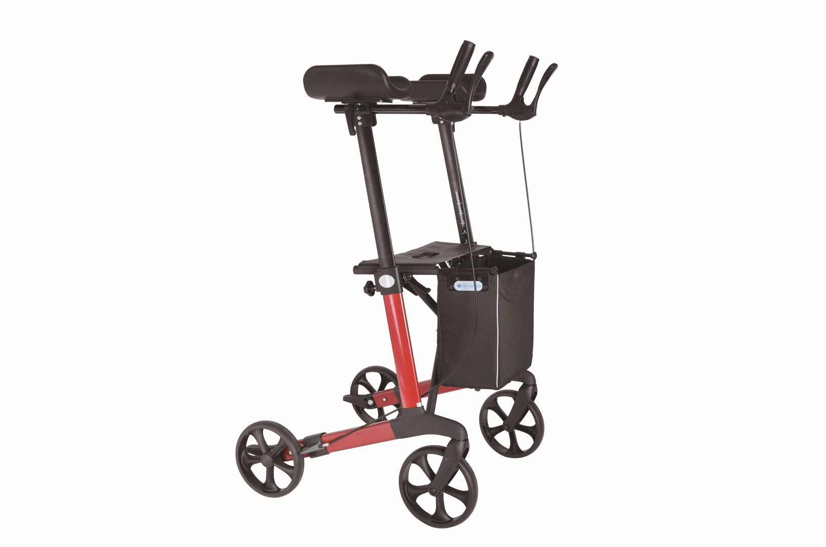 NAVIGATOR Rollator Arthritis Rouge 9.6kg | Mobilité Assurée