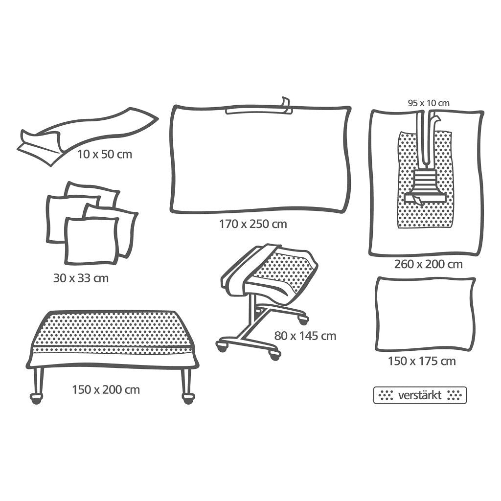 FOLIODRAPE PPlus Set Varices 9 pièces | Confort