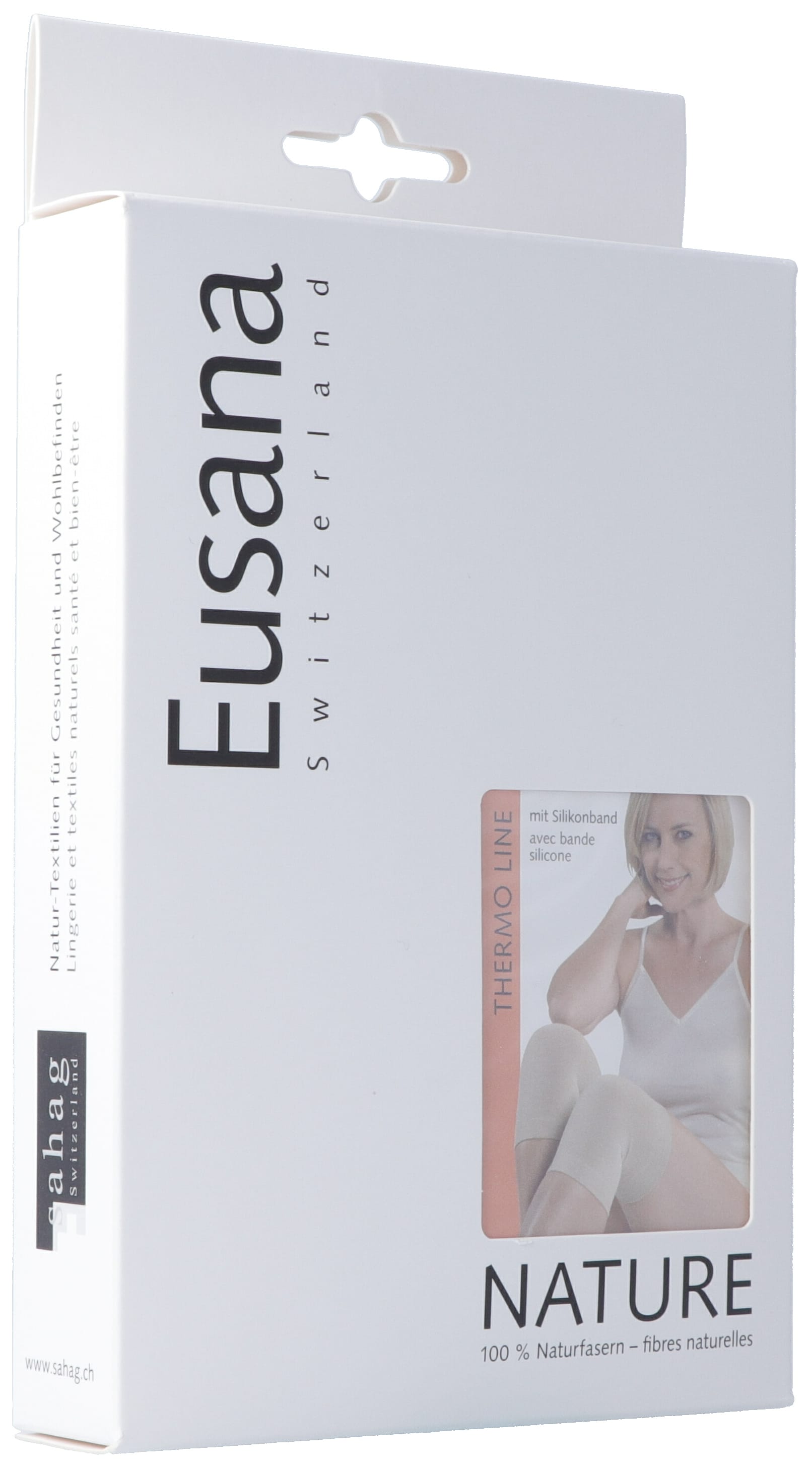 EUSANA Genouillère Anatomique | Beige Sil 1 Paire