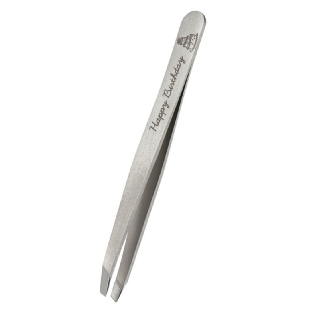 RUBIS Pinzette schräg Inox Joyeux Anniversaire | Fête