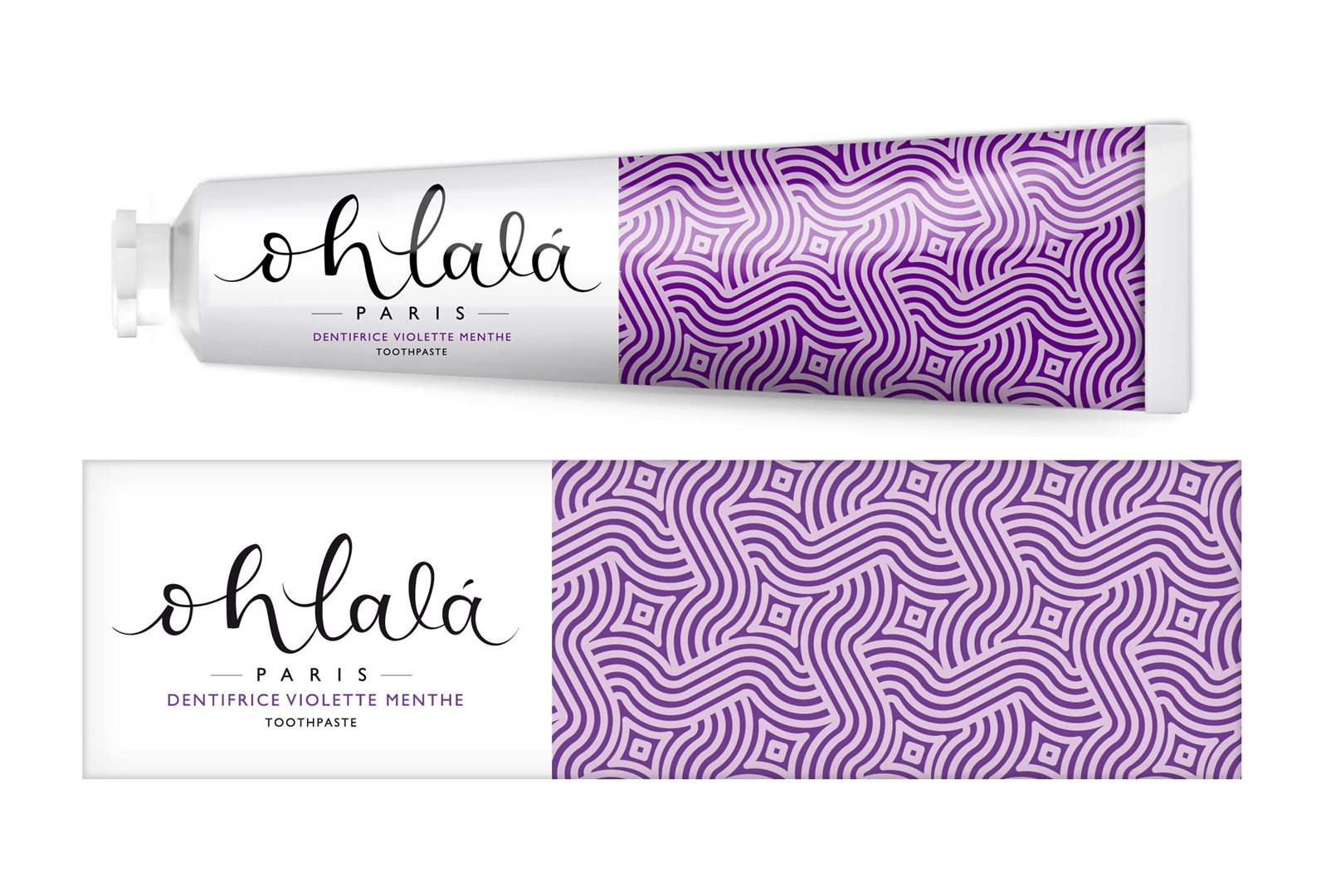 OHLALA Dentifrice Menthe Violette 75ml | Fraîcheur